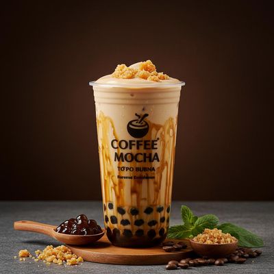 Coffee Mocha Milk Boba Tea